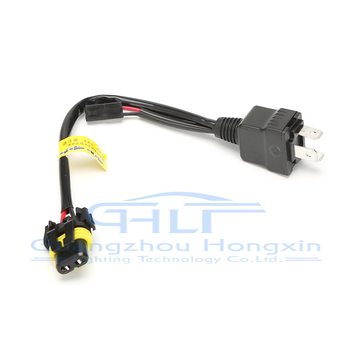 HXHDP7 Single H4 HID Bi-xenon realy harness-B1.jpg